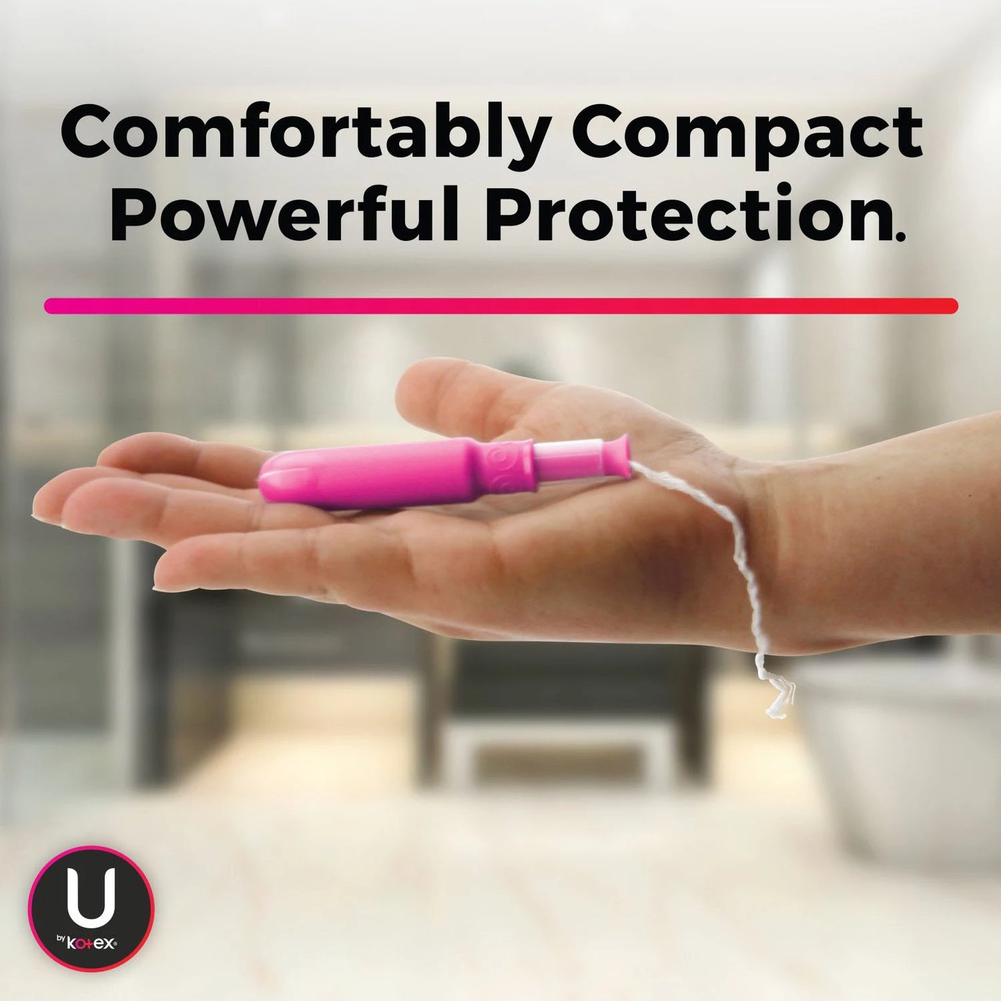 U by Kotex Click Compact Tampons, Super Absorbency (90 ct.)