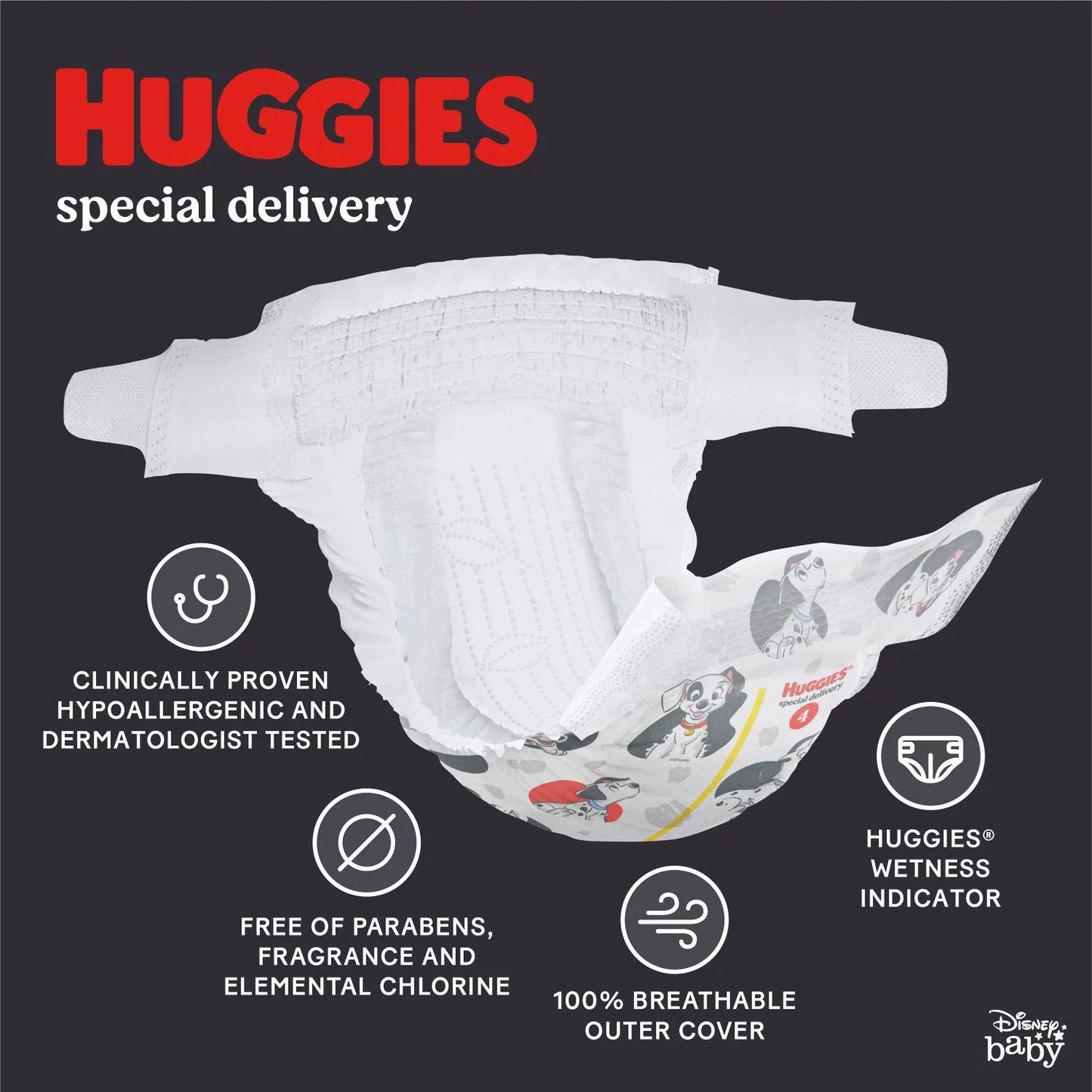Huggies Special Delivery Hypoallergenic Baby Diapers (Choose Your Size)