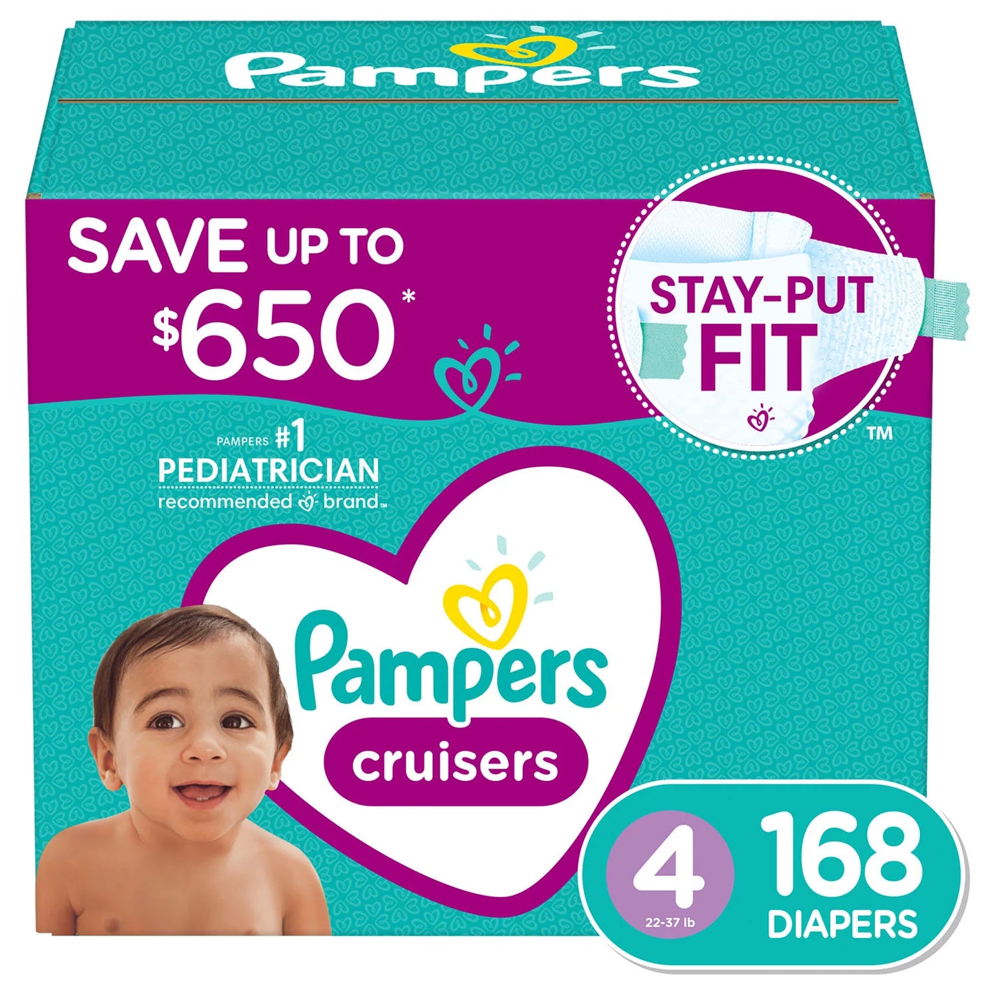Pampers Cruisers Diapers (Choose Your Size)