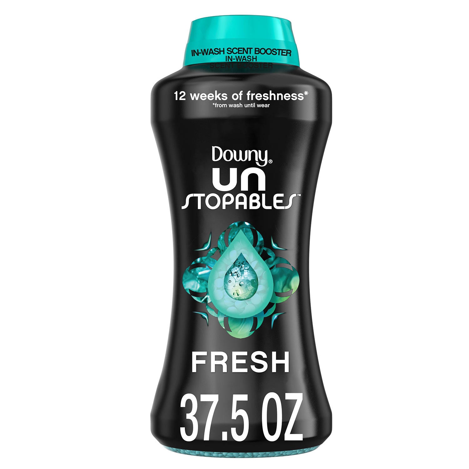 Downy Unstopables HE In-Wash Scent Booster Beads, Fresh, 37.5 oz