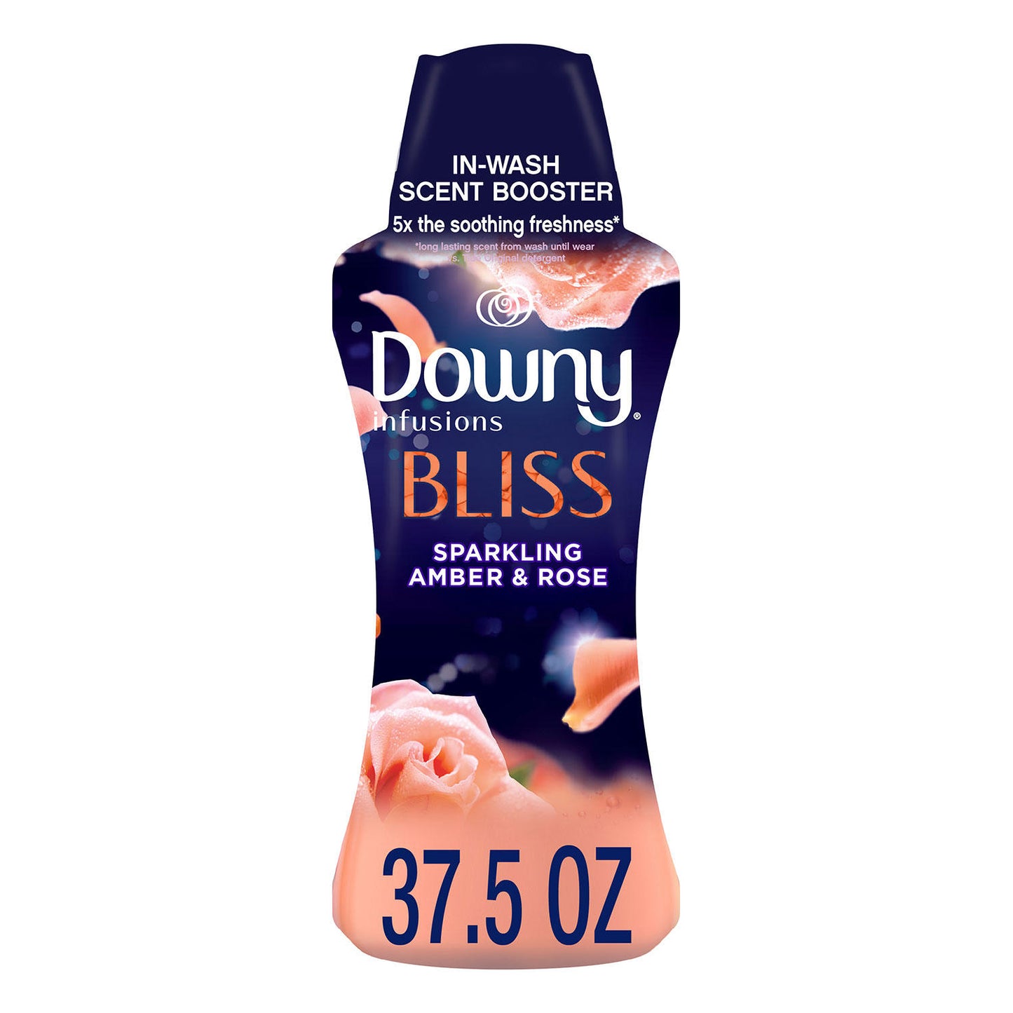 Downy Infusions In-Wash Scent Booster Beads, Bliss, Sparkling Amber and Rose (37.5 oz.)
