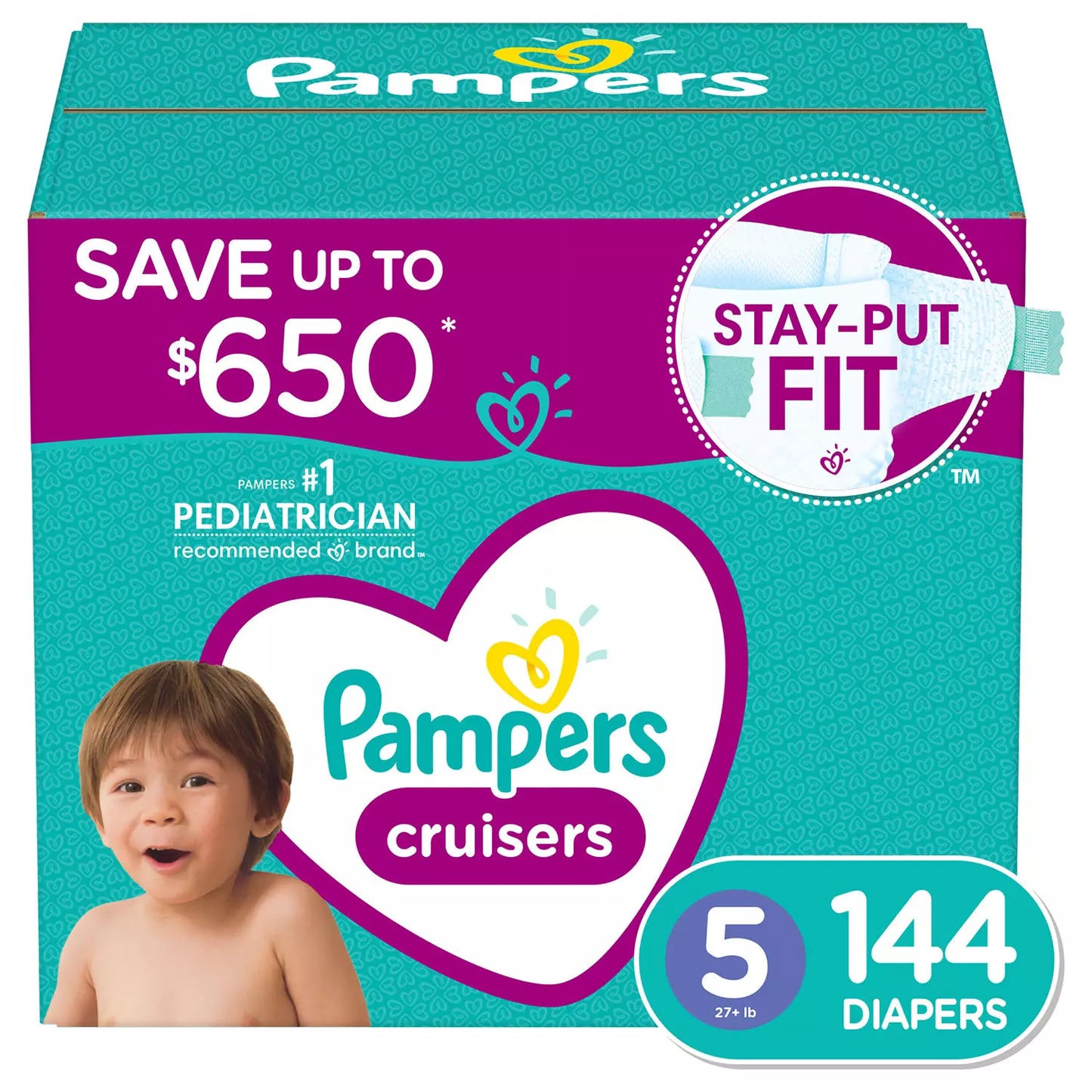 Pampers Cruisers Diapers (Choose Your Size)