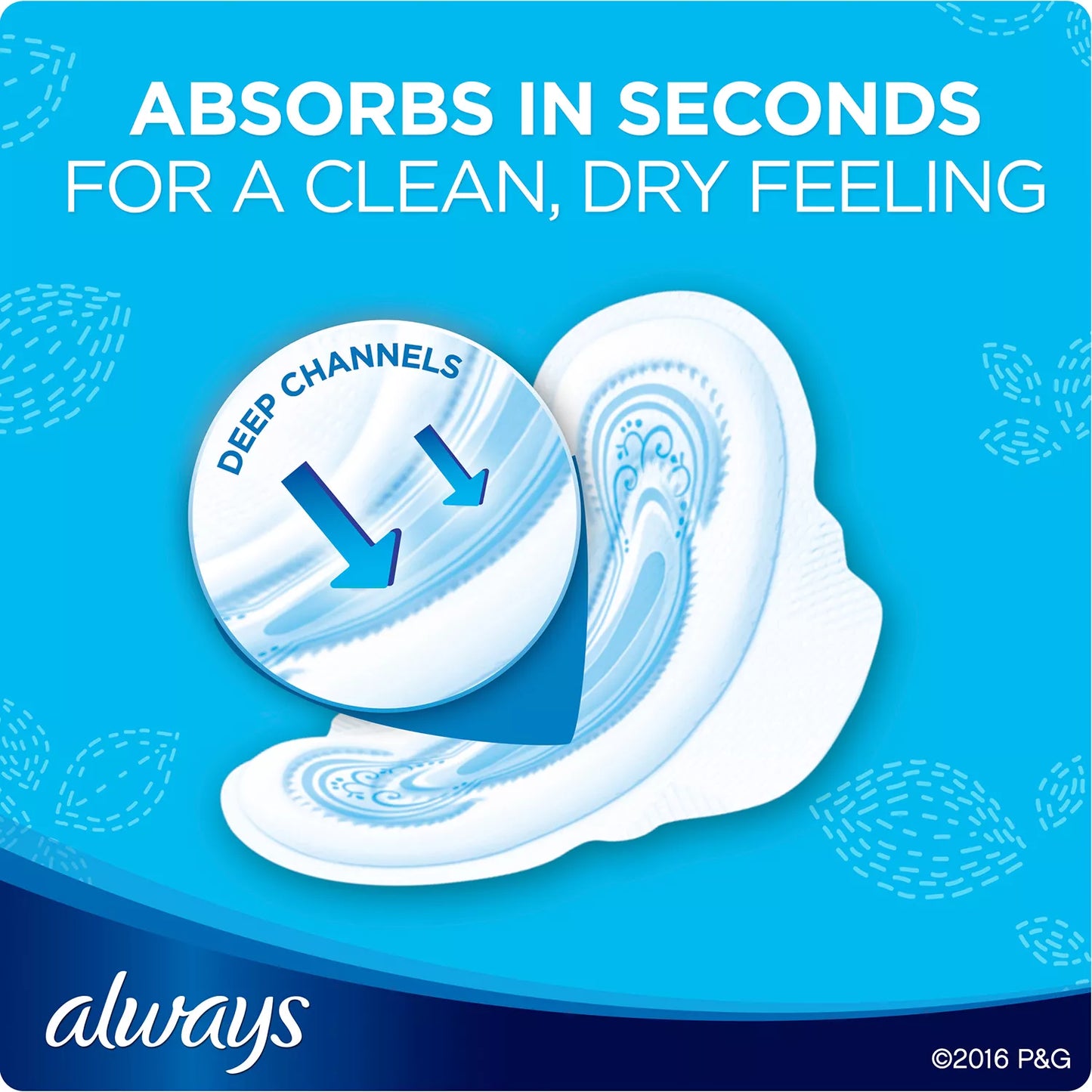 Always Maxi My Fit Regular Pads With Wings, Unscented, Size 1 (135 ct.)