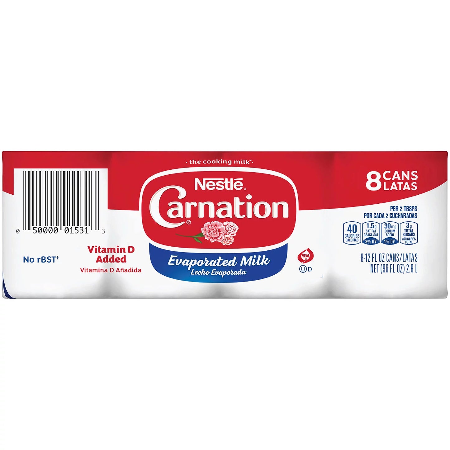 Carnation Evaporated Milk (12 fl. oz. cans, 8 pk.)