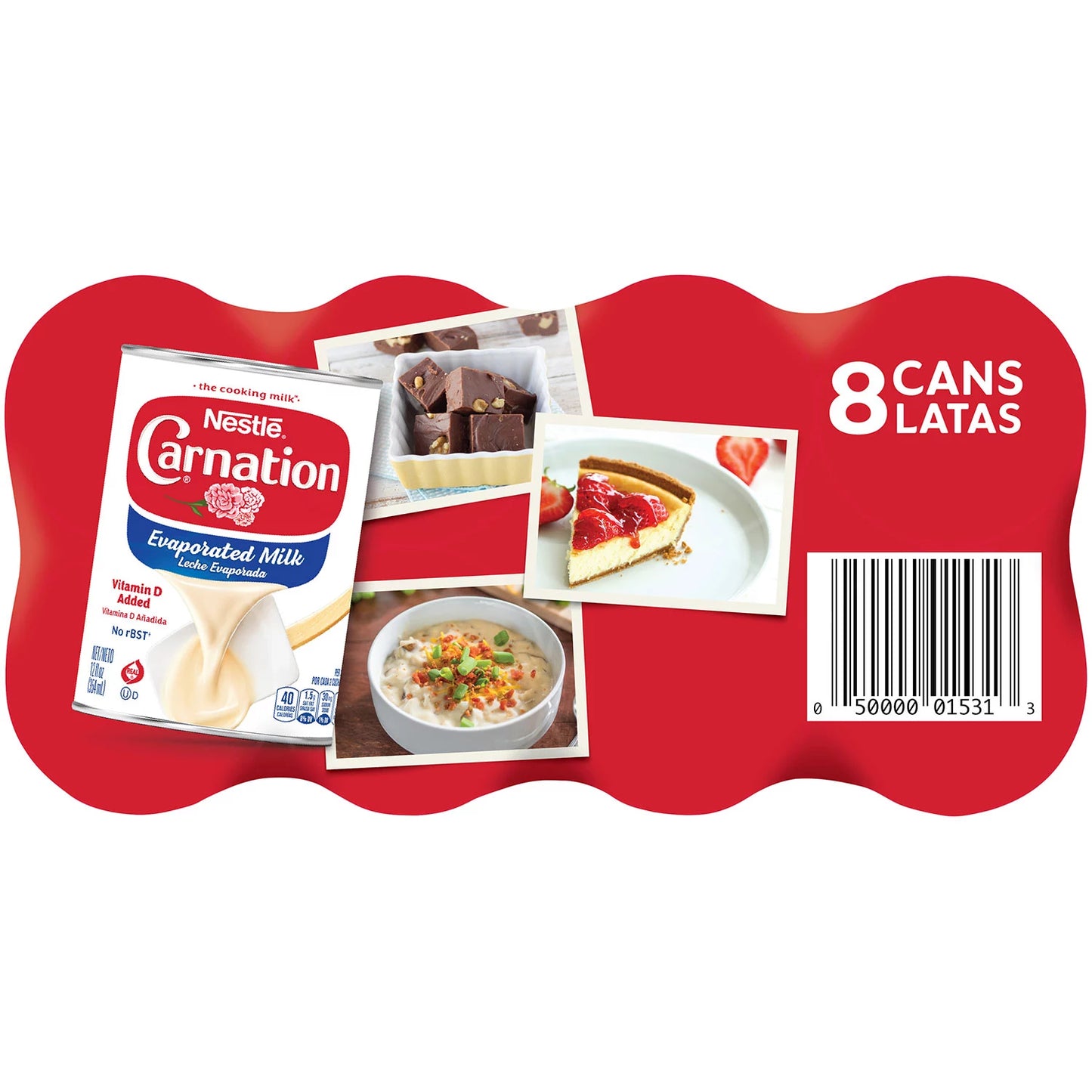Carnation Evaporated Milk (12 fl. oz. cans, 8 pk.)