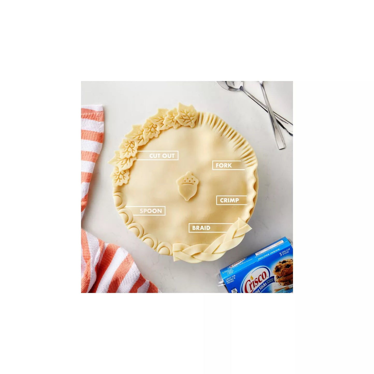 Crisco All-Vegetable Shortening, 6 lbs