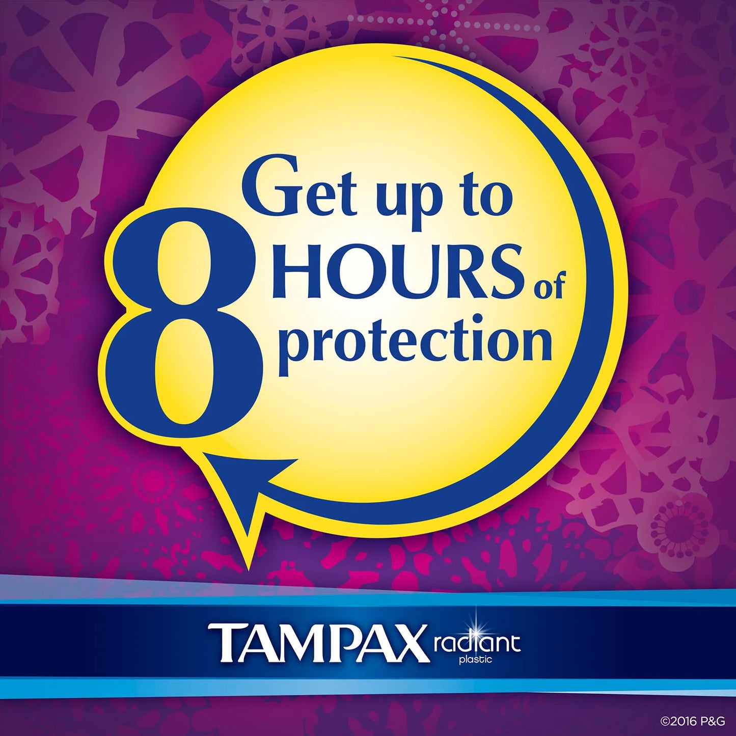 Tampax Radiant Tampons Duo Pack Regular/Super Absorbency, Unscented (84 ct.)