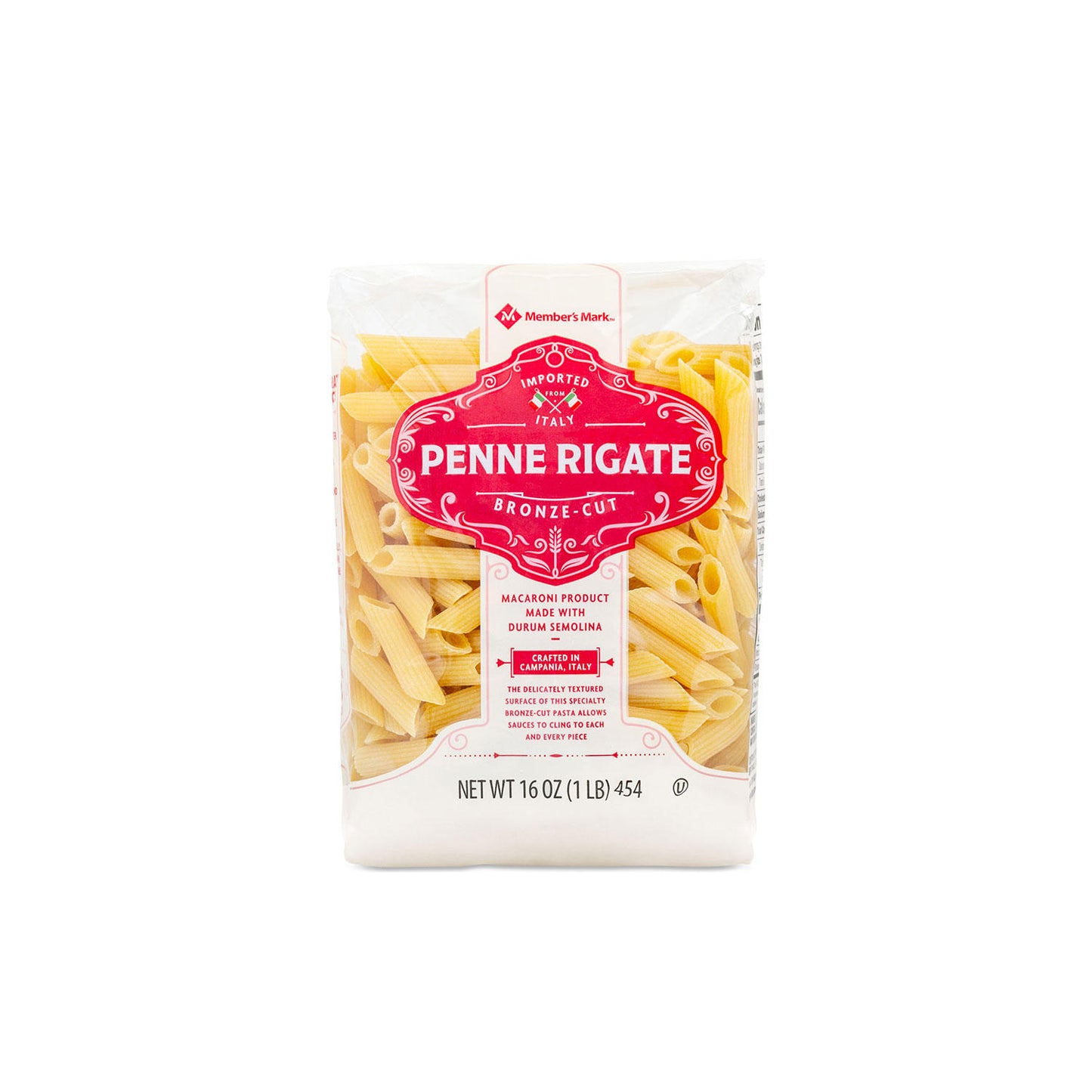 Member's Mark Penne Rigate Pasta (1 lb., 6 pk.)