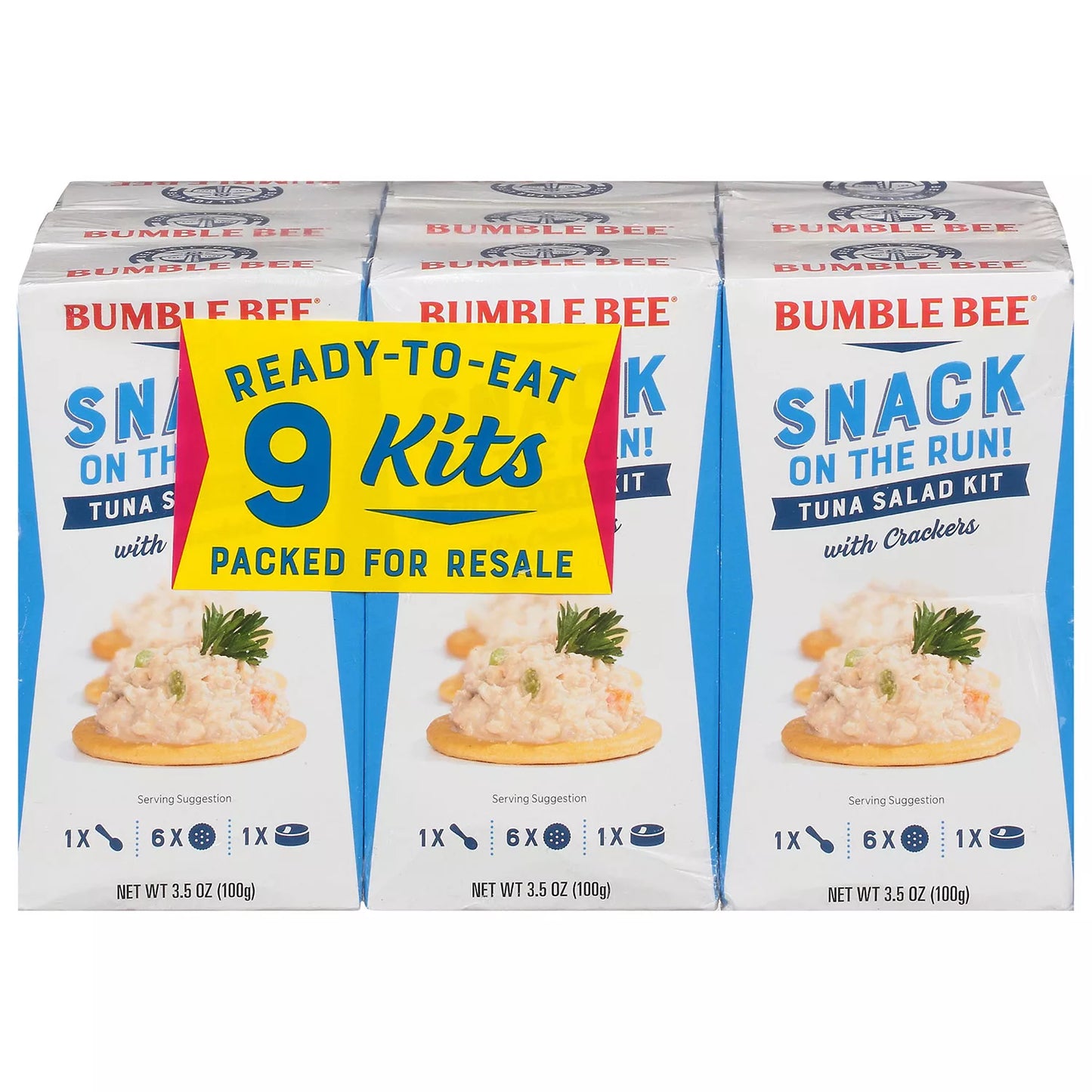 Bumble Bee Tuna Salad Snack On The Run Kit (3.5 oz., 9 ct.)