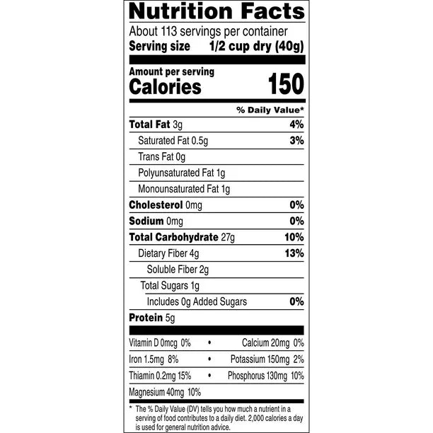 Quaker Oats Old Fashioned Oatmeal, 5 lbs, 2-count
