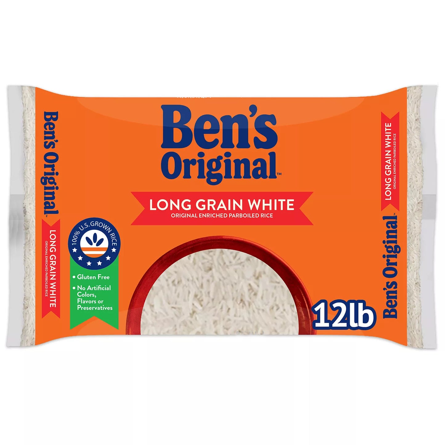 Ben's Original Long Grain White Original Enriched Parboiled Rice (12 lbs.)