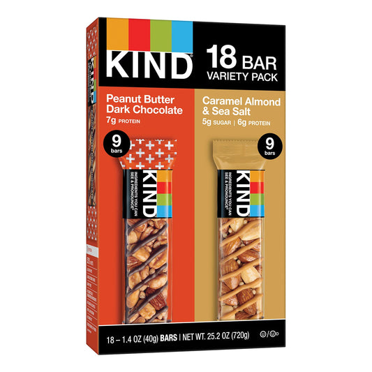 Kind Bar, Variety Pack, 1.4 oz, 20-count