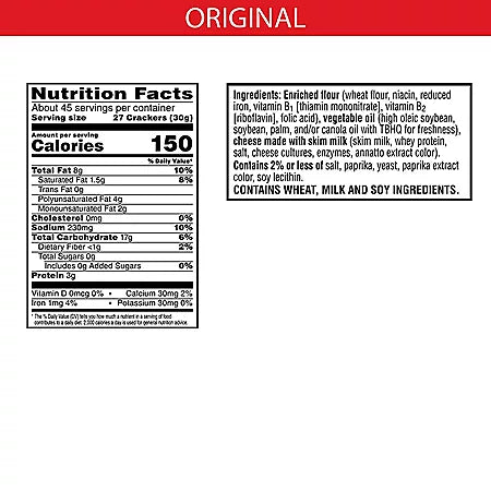 Cheez-It Original Crackers (24 oz., 2 pk.)