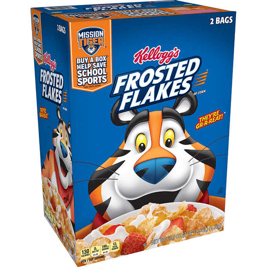 Kellogg's Frosted Flakes Cereal, 30.95 oz, 2-Boxes (Only 21.98 Bds)