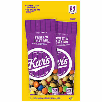 Kar's Trail Mix, Sweet 'N Salty, 2 oz, 24-count