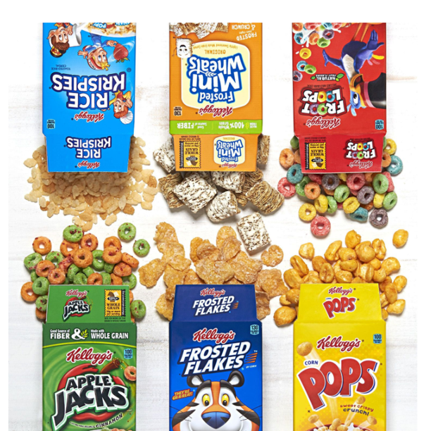 Kellogg's Jumbo Assortment Pack (32.7 oz., 30 pk.)