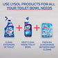 Lysol Advanced Toilet Bowl Cleaner, 32 fl oz, 4-count