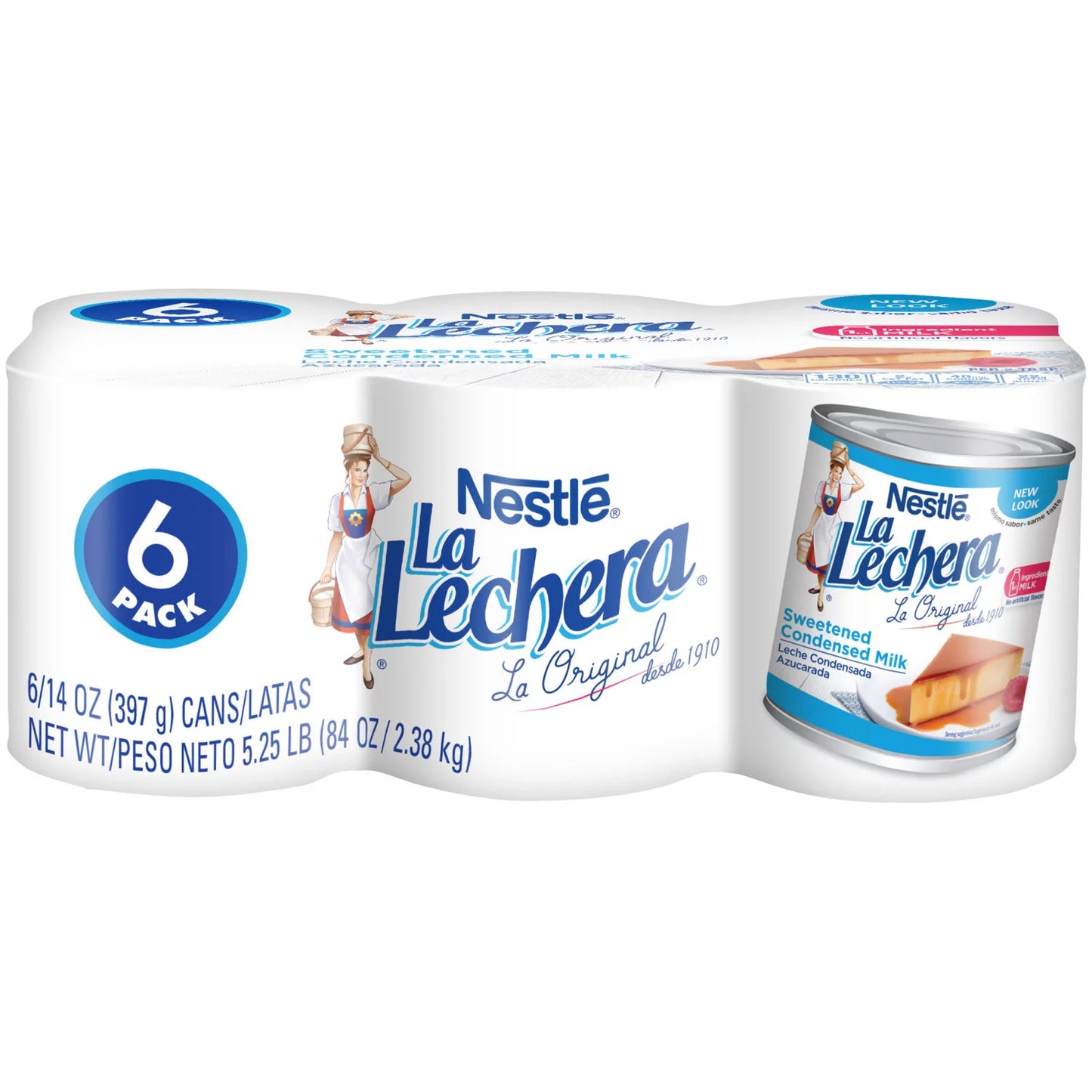 Nestle La Lechera Sweetened Condensed Milk, 14 oz, 6-count