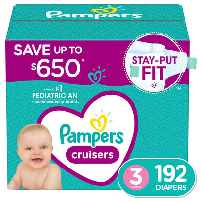 Pampers Cruisers Diapers (Choose Your Size)