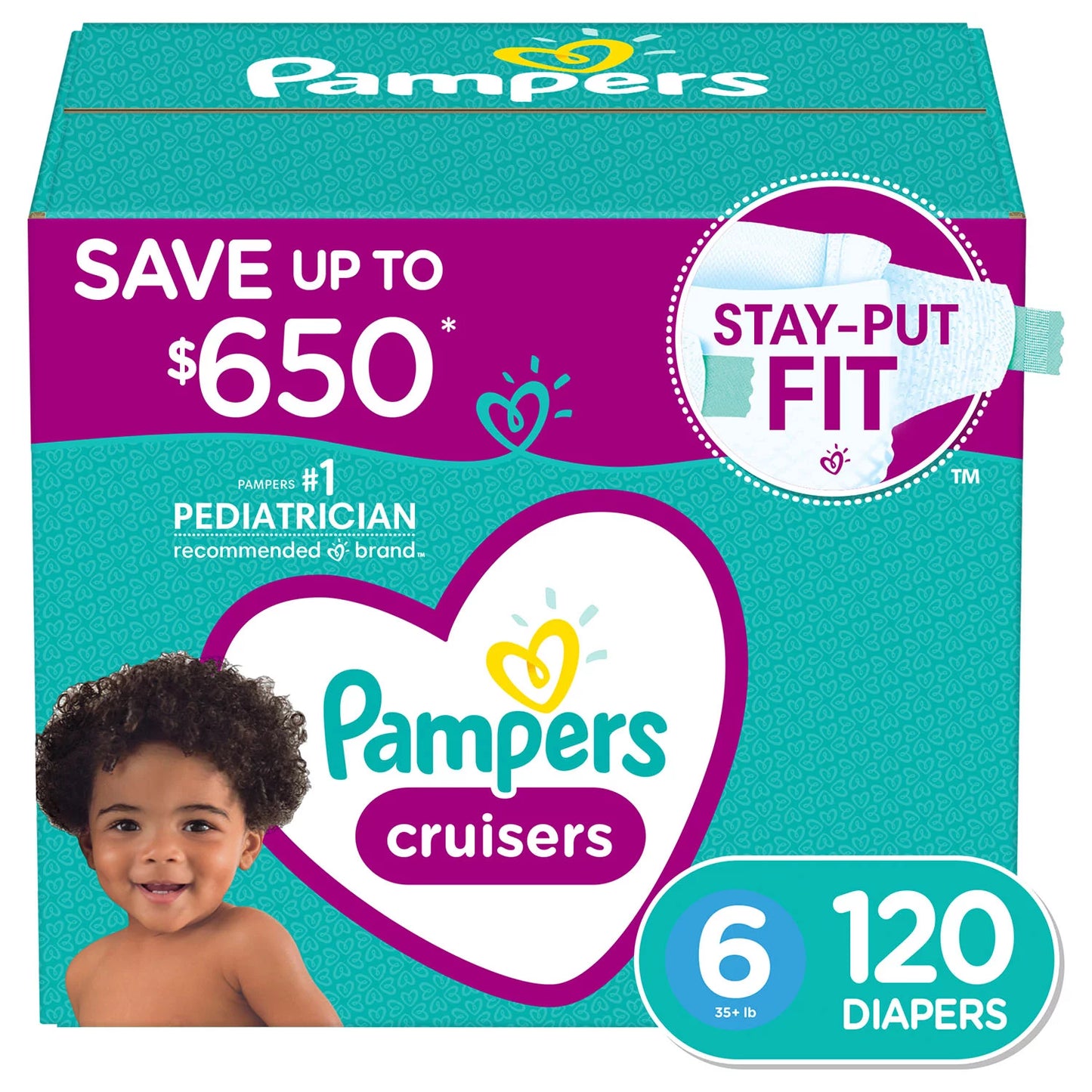 Pampers Cruisers Diapers (Choose Your Size)