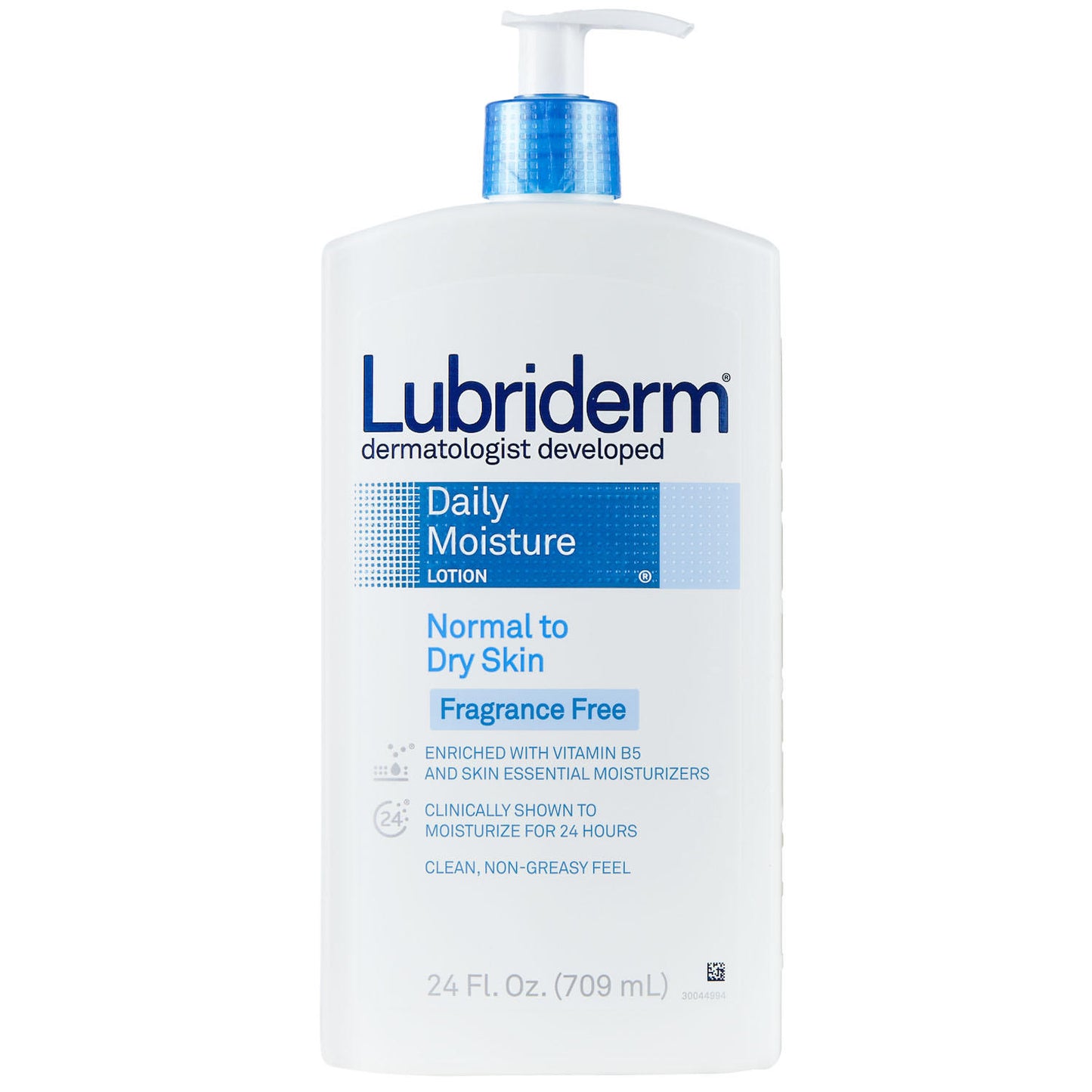 Lubriderm Daily Moisture Body Lotion, Fragrance-Free (24 oz., ea. 2 pk.)