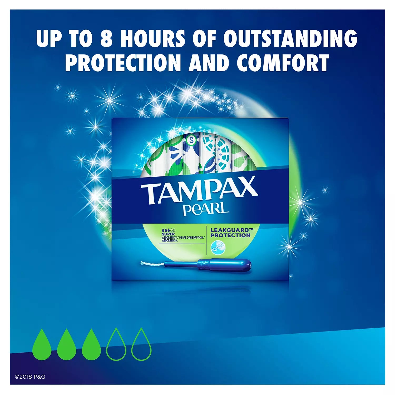 Tampax Pearl Super Tampons, Unscented (96 ct.) – WePaK 4 U Inc.