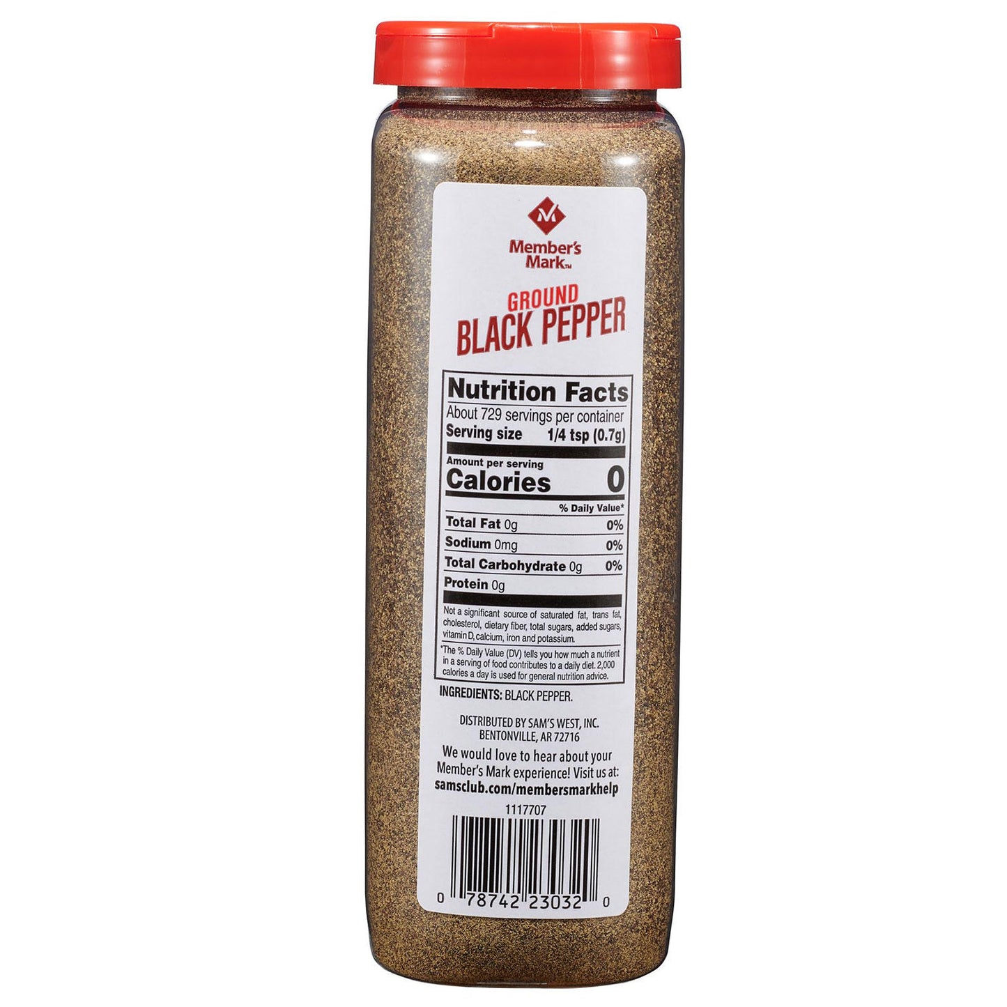 Member's Mark Ground Black Pepper (18 oz.)