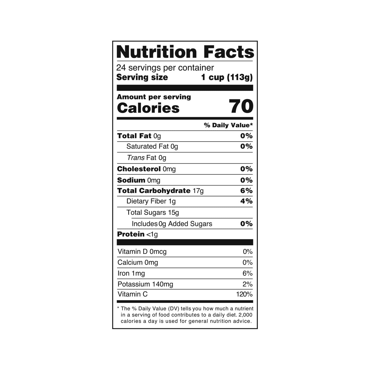 Member's Mark Diced Peaches in 100% Fruit Juice (4 oz., 24 ct.)