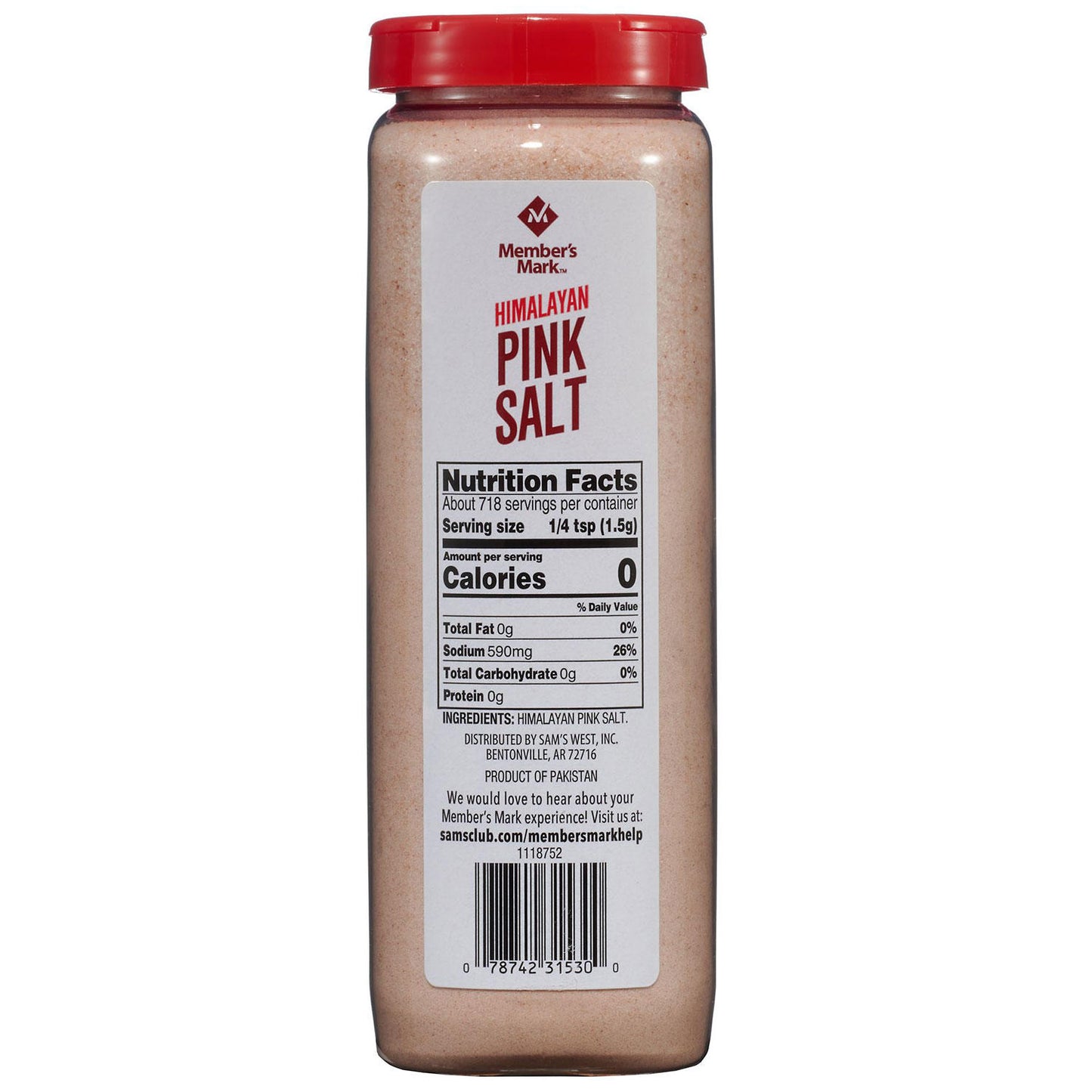 Member's Mark Himalayan Pink Salt (38 oz.)