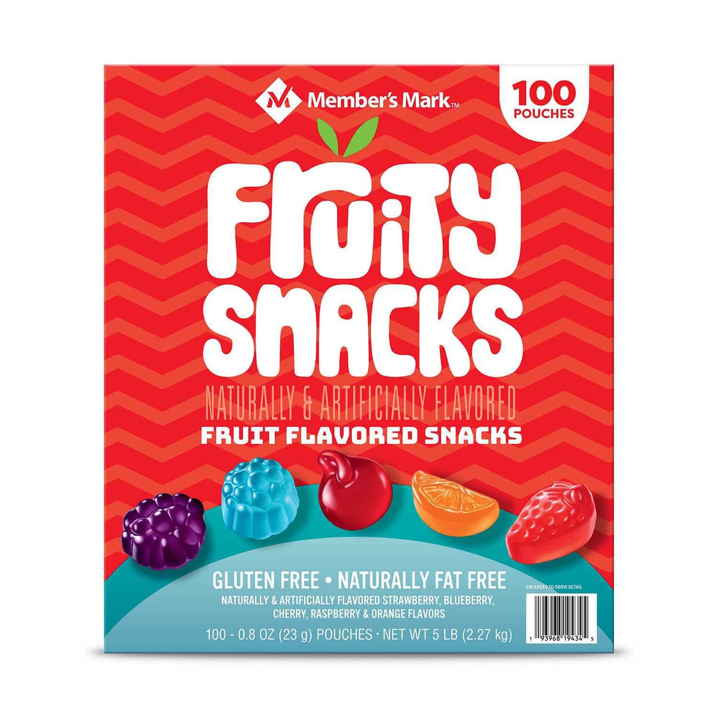 Member's Mark Fruity Snacks (80 oz., 100 ct.)