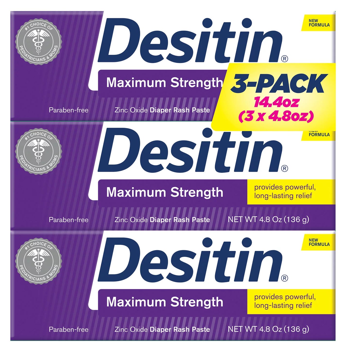 Desitin Maximum Strength Baby Diaper Rash Cream, 14.4 Ounces