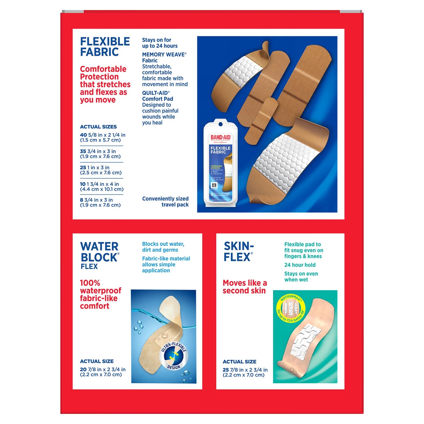 Band-Aid Brand Variety Pack Adhesive Bandages (163 ct.)