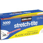 Kirkland Signature Stretch-Tite Plastic Food Wrap, 12 in x 3,000 ft