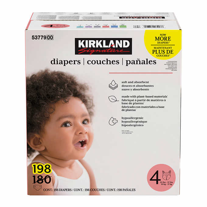 Kirkland supreme sales diapers size 3