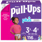 Huggies Pull-Ups Plus Training Pants For Girls Item