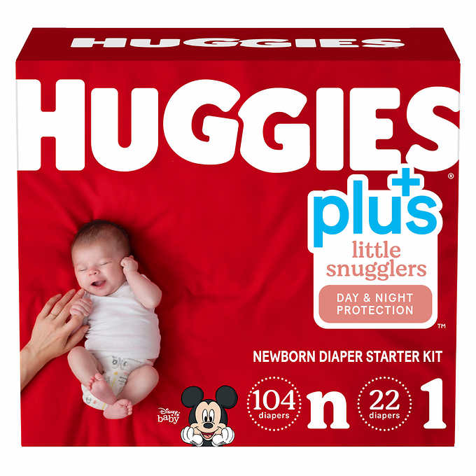 Huggies Plus Newborn Diaper Starter Kit