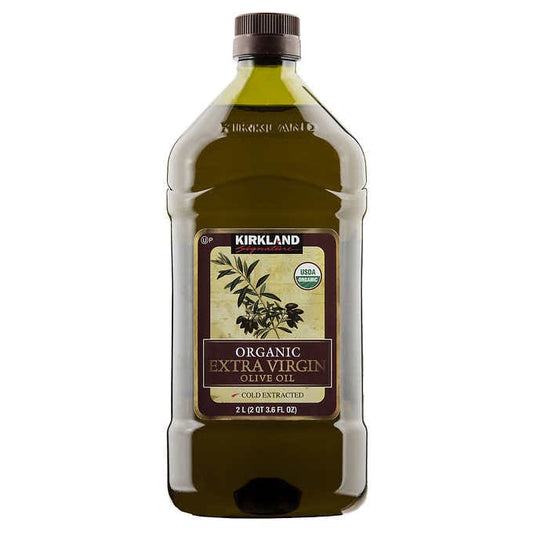 Kirkland Signature Organic Extra Virgin Olive Oil, 2 L