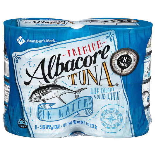 Member's Mark Solid White Albacore Tuna (5 oz. ea., 8 pk.)
