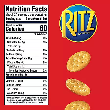 RITZ Original Crackers (18 pk., 61.65 oz.)